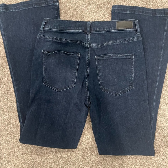 Express Slim Flare Highrise Size-8 - Picture 3 of 3